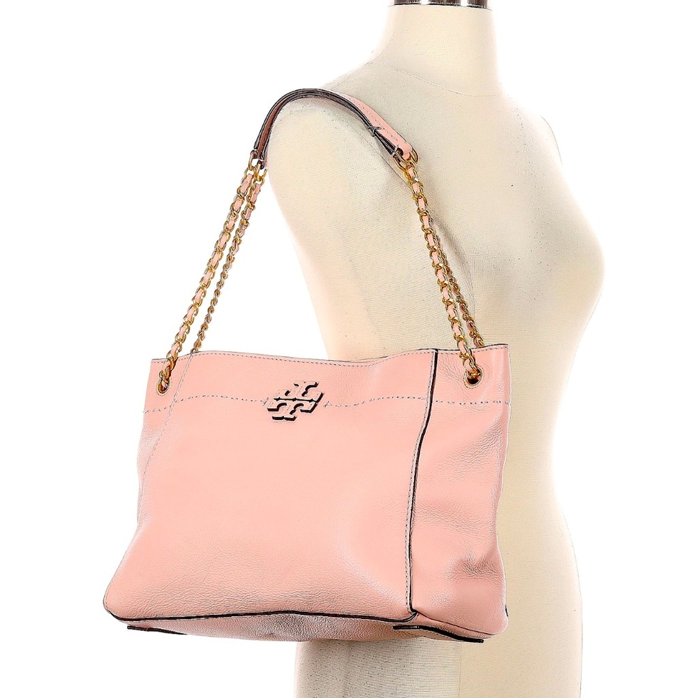 Tory Burch Pink Leather Shoulder Bag